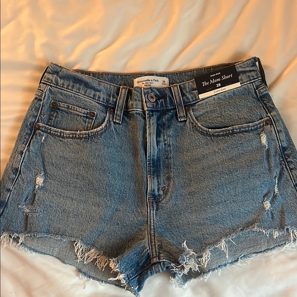 Abercrombie & Fitch Curve Love Mom Short